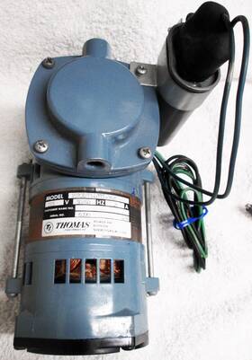 F14tfel-562c Thomas 107ce/f14tfel-562c Compressor/vacuum Pump #107ce/f14tfel-562c 115vac Tested Diaphragm Great