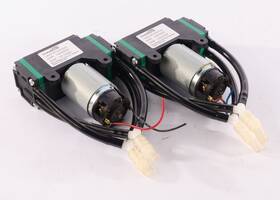 14200002 Thomas Lot Of 2 Dual Diaphragm Vacuum Pump 1420vp/24vdc
