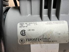 2608ve44a Thomas Oil-less Wob-l Piston Vacuum Pump