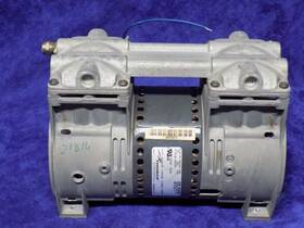 2669ce37-190a Thomas Used Working 2669ce Oil-less Vacuum Pump / Air Compressor 115v 27hg C