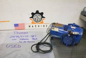 Ef18-727 Thomas 2917a/ef18-727 Industries Compressor 115v 50/60hz 3/4a Used See All Pics