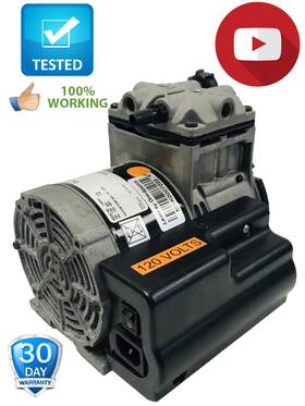 71000562 Thomas Oilless Vacuum Air Pump Tested Working