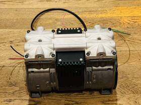 Bm8762-1 Thomas Oil-less Wob-l Piston Vacuum Pump - Voltage 115v Ac 60 Hz