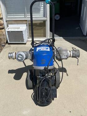 Tde6-300 Tsurumi Electric Diaphragm Pump 59 Gpm 3 Inch