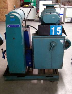 K-t150c Tuthill Kinney Vacuum Pump And Blower Systems Model K T150c 10hp Motor