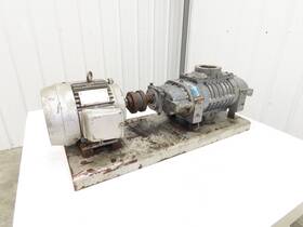 3210-92l2-4755 Tuthill Md Pneumatics 3 Inch Positive Displacement Vacuum Blower Pump 3hp 230/460v 3210-92l2-4755 Tuthill Md Pneumatics 3 Inch Positive Displacement Vacuum Blower Pump 3hp 230/460v