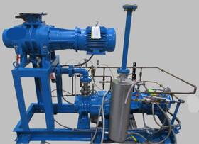 Sdv320 Tuthill 2018 10hp 2-stage Vacuum Pump System 850-gal2cvc00-a Used