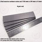 2.80-3.60-3.80 Vane-bk-170-39-4-4pk Pcs Carbon Vane Set For Becker Pump Bmt 615264232342 2.80-3.60-3.80 Vane-bk-170-39-4-4pk Pcs Carbon Vane Set For Becker Pump Bmt 615264232342