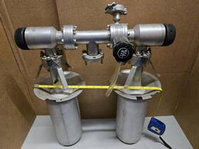 941-6501 Varian Double Vacsorb Pump With Desiccant And Valve - Good