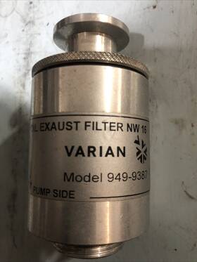 949-9387 Varian Agilent Technologies/varian Ds 3/4g Exhausted Filter Assy P/n 9499387. H1024 949-9387 Varian Agilent Technologies/varian Ds 3/4g Exhausted Filter Assy P/n 9499387. H1024