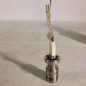 954-5033 Varian 1.33 Inch Conflat Cf Uhv High Vacuum Feedthrough 10 Pin Thermocouple