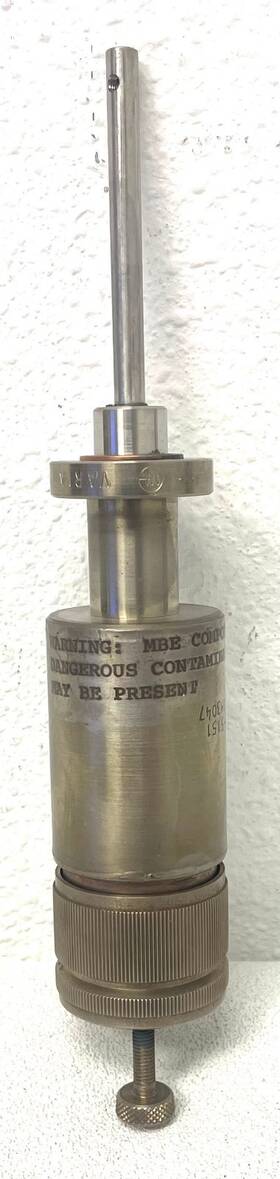 954-5151 Varian 1.33 Inch Cf Conflat Flange Rotation High Vacuum Feedthrough