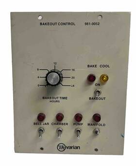 981-0052 Varian Bakeout Control High Vacuum