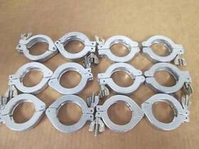 Nw-32 Various Brands Nw-32/40 Iso Flange Fitting Hinge Swing Clamp - Lot Of 12