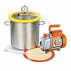 Vc30s-tw-1.5k New Gallon Stainless Steel Vacuum Degassing Chamber Kit 748966979656 Vc30s-tw-1.5k New Gallon Stainless Steel Vacuum Degassing Chamber Kit 748966979656