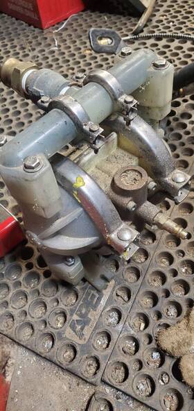 Pvm.50 Versa-matic Pmv.50 Versamatic 4156 Air Operated Double Diaphragm Transfer Pump Tested Works