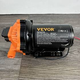 Gmb-70 Vevor 12v Dc Water Diaphragm Pump - 5.5 Gpm Flow 70 Psi Rated Pressure Self Priming