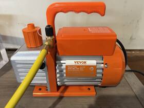 Zkbljlxdj14h2at7k001v1 Vevor Vacuum Pump 3.5 Cfm 1/4 Hp Hvac Single Stage Rotary Vane Ac For R