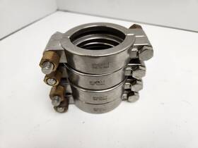 Hp181217-3 Vne Stainless Clamp 3 Inch Lot Of 4