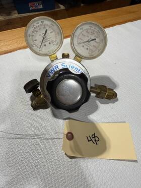 55850-110 Vwr 55850-160 Scientific Cat. No. Gas Regulator. #48
