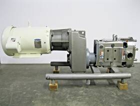 060-u2 Waukesha Cherry-burrell 2-1/2 Inch Spx 060 U2 Rotary Lobe Pump 20 Hp Motor R15