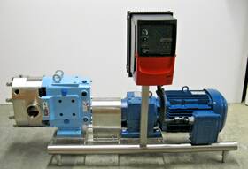 130-u2 Waukesha Cherry-burrell 3 Inch Spx 130 U2 Rotary Lobe Pump 10 Hp Motor Sew Drive P16 130-u2 Waukesha Cherry-burrell 3 Inch Spx 130 U2 Rotary Lobe Pump 10 Hp Motor Sew Drive P16