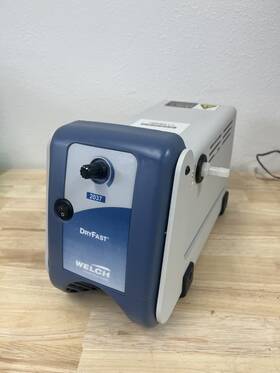 2037b-01 Welch Dry Chemical Duty Diaphragm Vacuum Excellent And Clean Tested