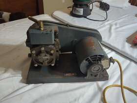 57482-0 Welch Vintage Duoseal Rotary Vacuum Pump Works Well 115vac 1/4 Hp 57482-0 Welch Vintage Duoseal Rotary Vacuum Pump Works Well 115vac 1/4 Hp