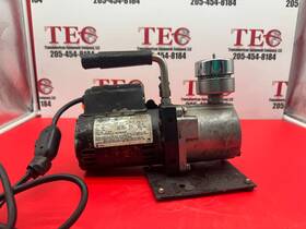 Kk021110 Welch 8803b Vacuum Pump Ser. No Kk021110 Welch 8803b Vacuum Pump Ser. No