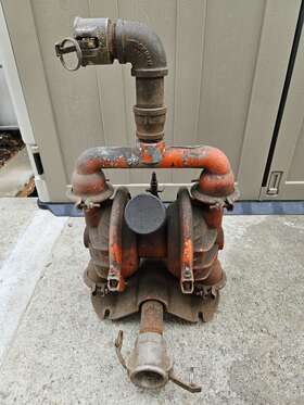 04-5020-01 Wilden M4 1.5ft Metal Diaphragm Pump Aluminum