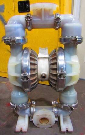 8-5160-20 Wilden 2 1/4 Inch Polypropylene Pneumatic Double Diaphragm Pump