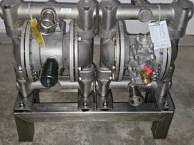 Ndp-25bse Yamada Two Double Diaphragm Pumps Sanitary Steel 851539 Gmp