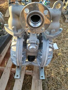 Ndp-50bat Yamada 852231 2 Inch Aluminum Air Operated Double Diaphragm Pump Working