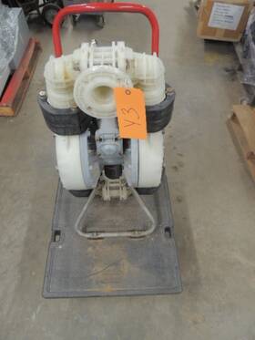 Ndp-50bpg-c-pp-ht Yamada 2 Inch Double Diaphragm Pump Air Operated With Cart