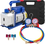 Vevor 3 Cfm Air Vacuum Pump Hvac Manifold Gauge Set A/c Refrigeration Kit. Fixed Price $98.90.