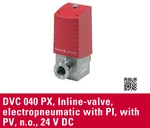 Pfeiffer Vacuum Dvc 040 Px Electropneumatic Actuated Valve 24VDC PFD58234 A7S3. Fixed Price $198.50.