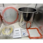 Vevor 5 Gallon Vacuum Chamber, Upgraded Tempered Glass Lid Degassing Read. Fixed Price $59.99.