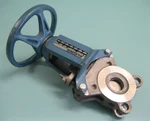 2" 150# Dezurik Style Kgs (9321686) Actuated Ss Knife Gate Valve New H20. Fixed Price $300.00.