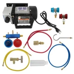 Lablt 5PA 1720 Rpm Air Vacuum Pump Combo Hvac + R134A Kit Gauge Set Cfm. Fixed Price $95.42.