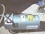 Gast 0523-V350Q-G588DX Vacuum Pump, 26 Hg, 4.2CFM, Working 100% Obo. Fixed Price $308.00.