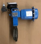 Jamebury Neles 6" Wafer-sphere Valve 815W1122HBXZ W/ Regulator. Fixed Price $3281.64.