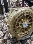 Goorui Regenerative Blower Vacuum Pump Unit Gold W/ Hose & Metal Tube. Fixed Price $2278.63.