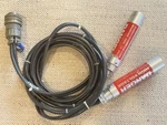 Duniway Stockroom Ion Pump Cable, 2 Std Varian Classic Style Ip Connectors. Fixed Price $99.00.