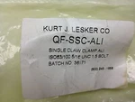 Kurt Lesker Qf-ssc-ali Single Claw Clamp Aluminum Thread 5/16 (lot Of 4) New. Fixed Price $15.00.
