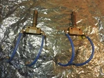 Lot Of Joucomatic 34600127 Brass Shuttle Valves W/hoses & Fittings. Fixed Price $75.00.