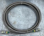 Aeroquip Parker P5400-S5-8 Both Ends, 20 Stainless Braid 1/2 Coolant Hose, New. Fixed Price $249.99.