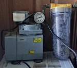 Gast Vacuum Diaphragm Pump With Air Dryer, DOA-P126-AA. Fixed Price $325.00.