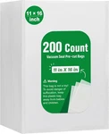 200 Gallon 11X16 Bags Food Magic 4 Mil For Vacuum Storage Sealer. Fixed Price $44.95.