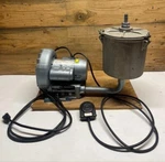 Vacuum Blower Pump With Tank R1102C-14 Gast/regenair. Fixed Price $400.00.