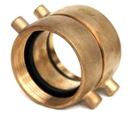 Nni 2-1/2" Nst Nh Double Female Swivel Adapter Brass For Fire Hose Hydrant. Fixed Price $134.95.